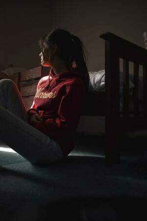Chica triste